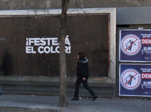 Festejá el color campaña incógnita